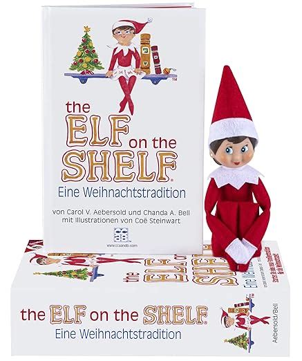 The Elf On The Shelf Eine Weihnachtstradition M Dchen Mit Blauen