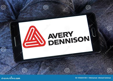 Avery Dennison Company Logo Editorial Image - Image of branding ...