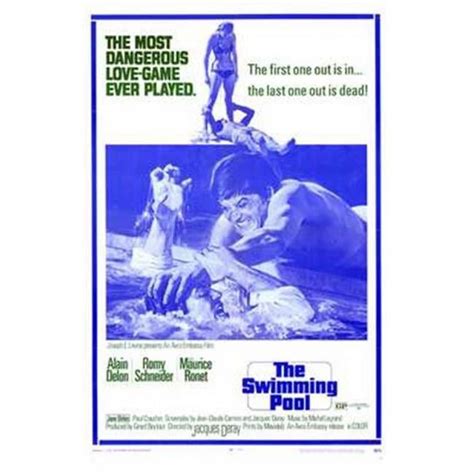 The Swimming Pool Movie Poster (11 x 17) - Walmart.com