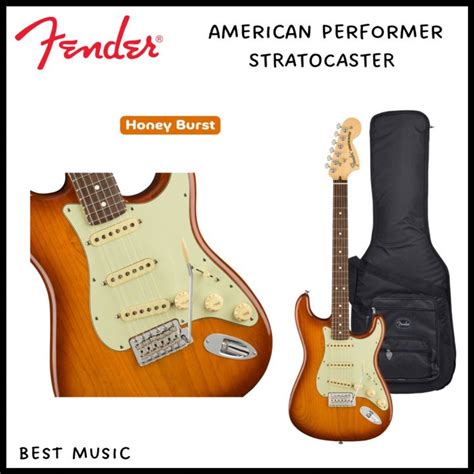 Fender American Performer Stratocaster Rw Honey Burst