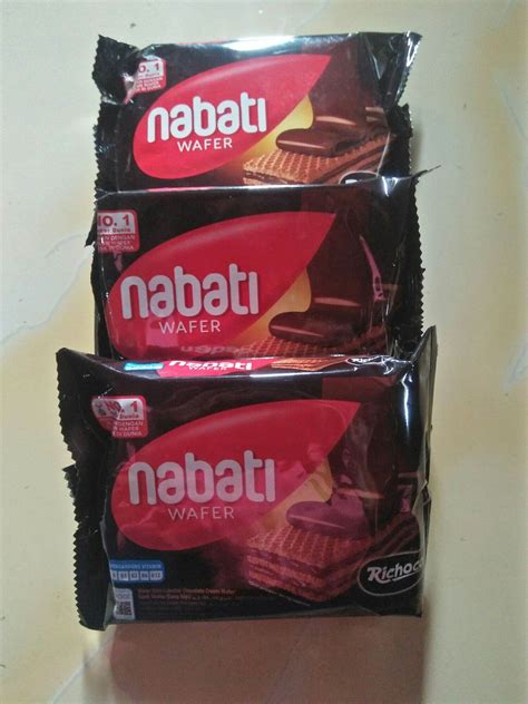 Wafer Nabati Cokelat 3pcs Ukuran 46 G Lazada Indonesia