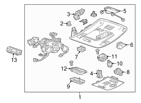 Chevrolet Tahoe Sunroof Switch - 22818011 | GM Parts Depot, Ottawa Ontario