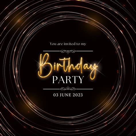 Details Birthday Party Invitation Background Abzlocal Mx