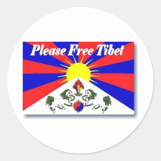 Free Tibet Stickers | Zazzle