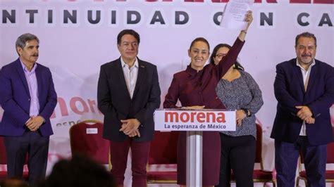 Elecciones 2024 Tras Registrarse Como Corcholata De Morena ¿dónde