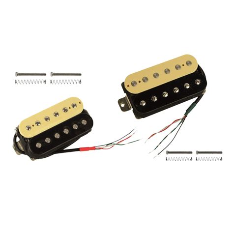 Pcs Electric Guitar Humbucker Pickups Alnico V Pickup Zebra Black