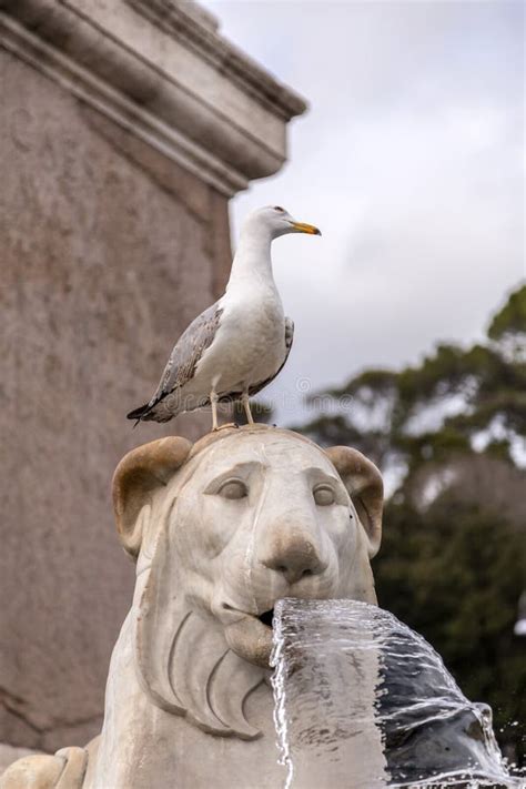 Piazza Del Popolo In Rome Italy Stock Photo Image Of Famous Italy