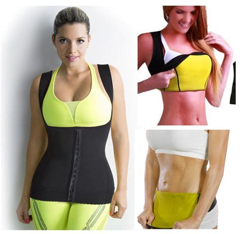 Hot Thermal Body Shaping Sweat Neoprene Slimming U Vest With Clips 11 95