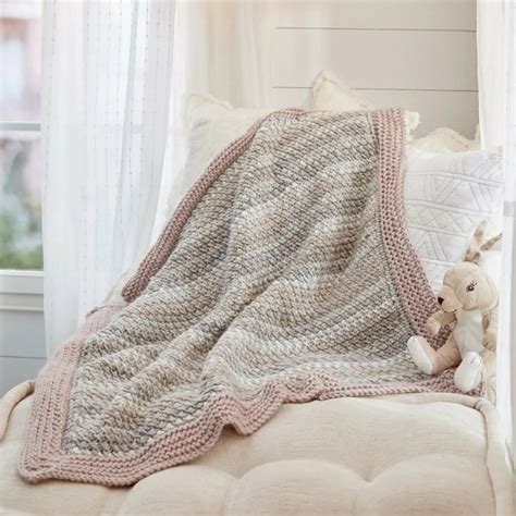 15 Tunisian Crochet Baby Blanket Patterns for the New Little One