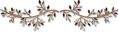 Amazon Vivegate Scroll Vine Olive Branch Leaf Metal Wall Decor