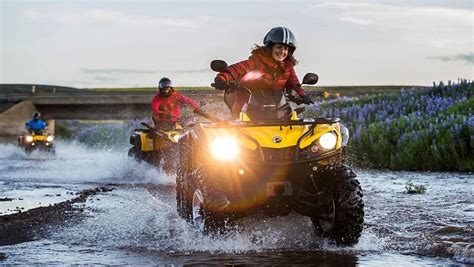 Rovaniemi Délicieuse promenade en quad dans le cercle polaire