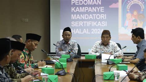 Jalankan Mandatori Halal Kakanwil Program Pemerintah Selamatkan Umkm