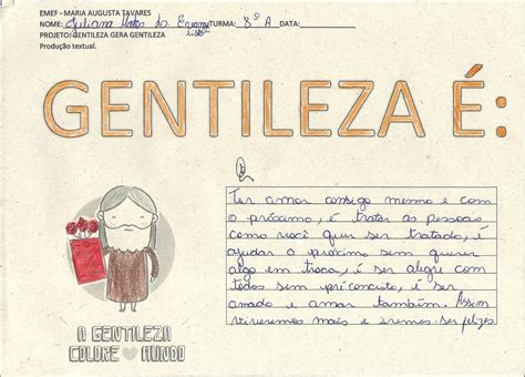 Gentileza Gera Gentileza Texto