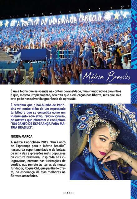 Revista Oficial Do Festival Folcl De Parintins Am On Behance