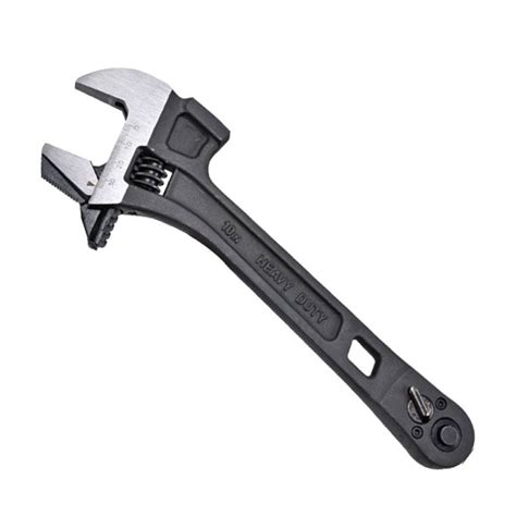 In Multifunction Adjustable Wrench Wide Opening Reversable Jaw