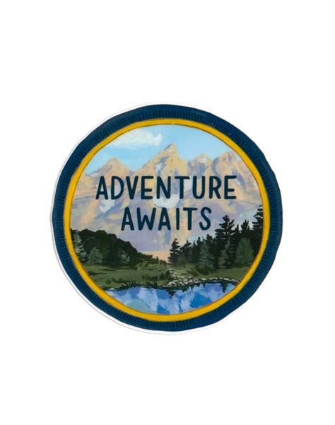 Adventure Awaits Decal Sticker - 1canoe2