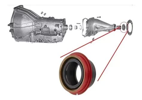 Reten Extension Flecha Salida De Transmision Automatica Ford Envío Gratis