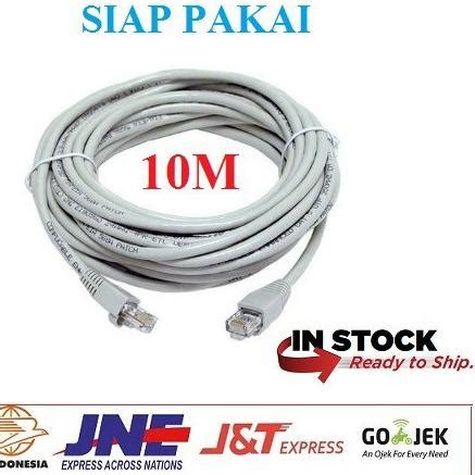 Jual Kabel Lan M Utp Cat E Rj Plugboot Grey Siap Pakai Meter