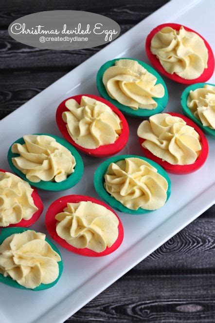 How To Color Deviled Eggs Colored Egg Whites Created By Diane Christmas Cooking Christmas