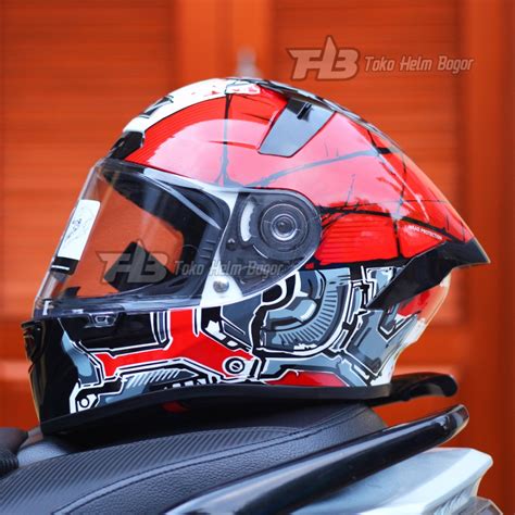 Jual HELM RSV FFS21 Motif MEDHEAD HELM FULL FACE RSV Shopee Indonesia