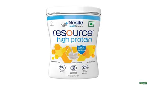 Buy Nestle Resource High Protein Powder Vanilla 400 Online At Best