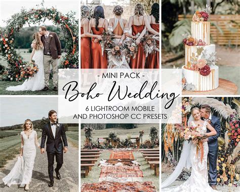 Boho Wedding - Wedding Presets, Lightroom Presets, Wedding Photography – Art My House