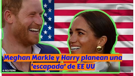 Meghan Markle y Harry planean escapar de EE UU y el príncipe cuenta