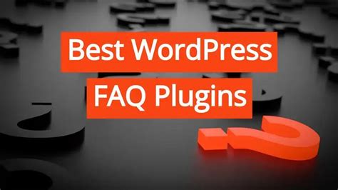 Best Wordpress Faq Plugins