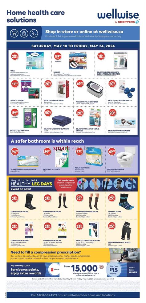 Shoppers Drug Mart West Flyer May To