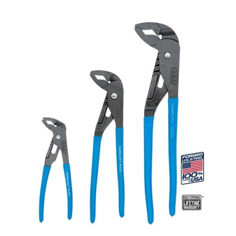 Channellock Griplock Tongue And Groove Pliers Gls3 The Home Depot