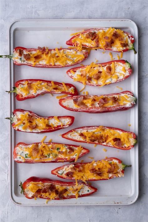 Easy Cream Cheese Stuffed Peppers Recipe Prepped In 10 Minutes