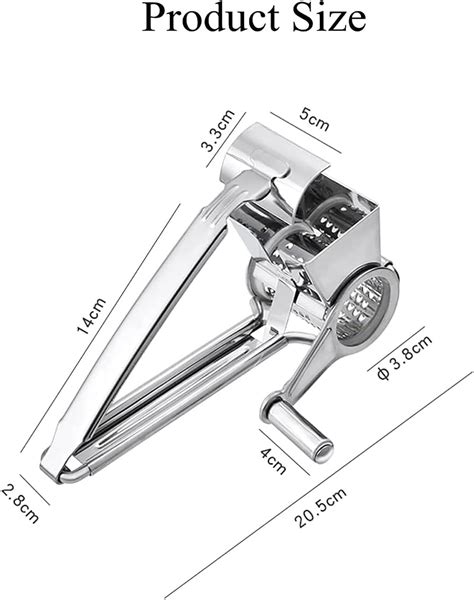 Ralladores De Queso Rallador De Queso Rotatorio Rallador De Queso