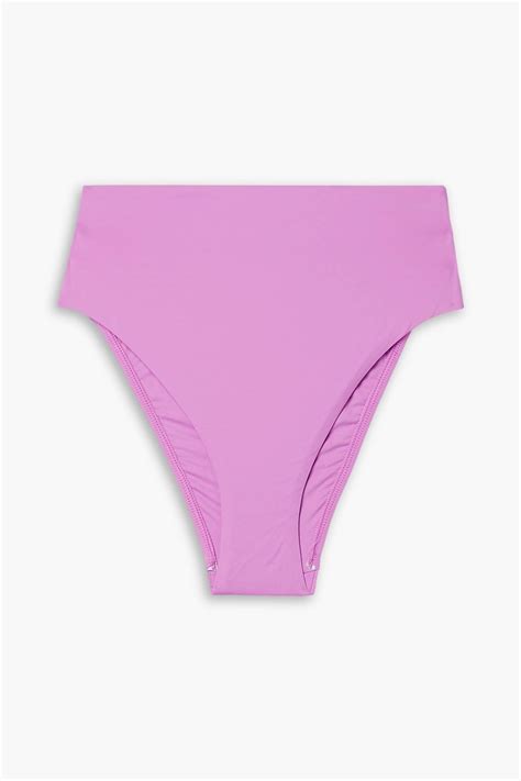 BONDI BORN Poppy High Rise Bikini Briefs THE OUTNET