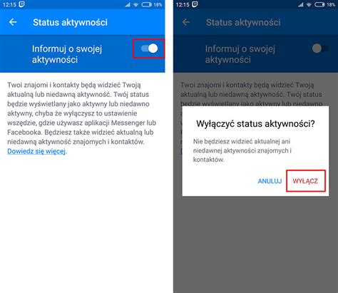 Jak ukryć aktywność swoją i znajomych w nowym Messengerze