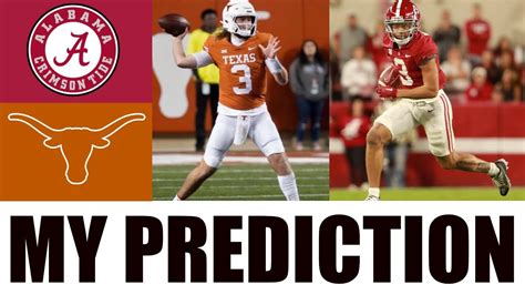 Alabama Crimson Tide vs Texas Longhorns | 2023 College Football ...