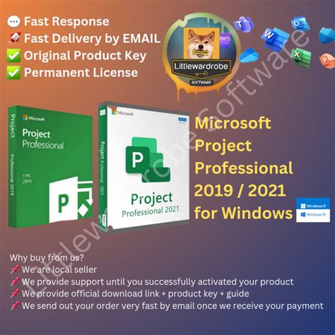 Microsoft Project Pro 2019 2021, Computers & Tech, Parts & Accessories ...