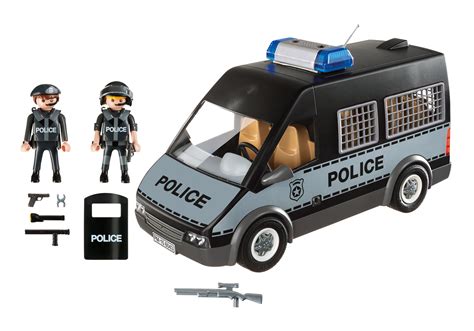 Fourgon De Police Avec Sirène Et Gyrophare 6043 Playmobil® France