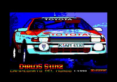 Carlos Sainz Campeonato Del Mundo De Rallies Images Launchbox Games