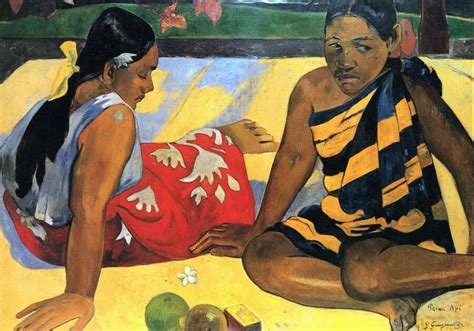 Tahitian Women on the Beach, 1891 by Paul Gauguin