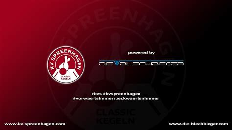 3 Runde Des DKBC Pokals Classic Sportkegeln KV Spreenhagen E V Vs