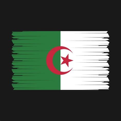 Algeria Flag Vector 21683425 Vector Art at Vecteezy