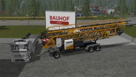 Mercedes Anston And Liebherr K For Fs Farming Simulator Mod