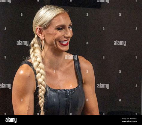 Daytona United States 19th Feb 2023 Wwe Superstar Charlotte Flair