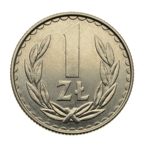 1 złoty 1988 r monety gdynia pl sklep numizmatyczny GDYNIA MŚCIWOJA 3B