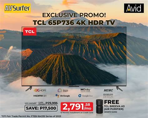 TCL 65 inches TV on Carousell