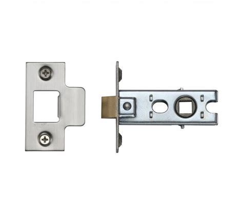 York YKTL Bolt Through Tubular Mortice Latches Satin Nickel Satin Chrome