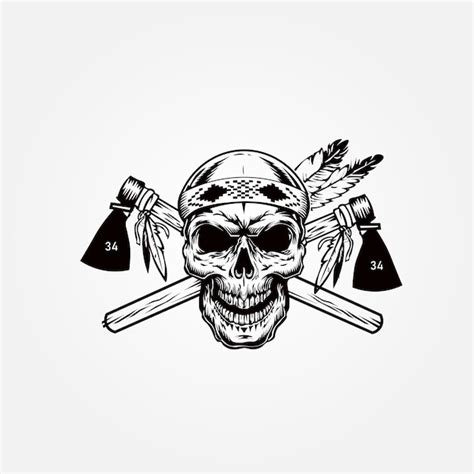 Premium Vector Skull Vector Illustration