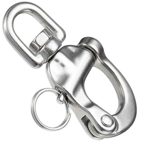 Five Oceans 2 3 4 Swivel Eye Snap Shackle Quick Release Bail Rigging