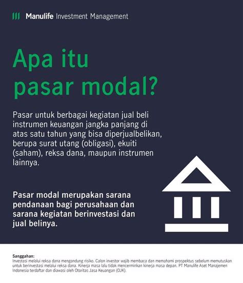 Infografik Apa Itu Pasar Modal