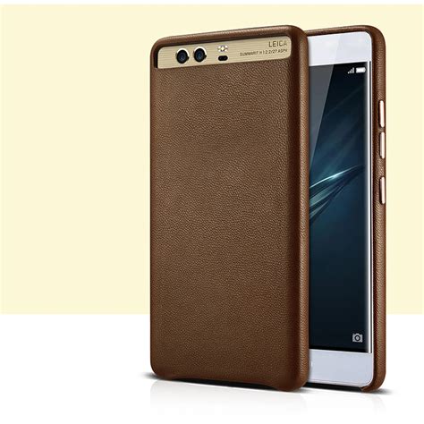 Xoomz For Huawei P Plus Cover Genuine Leather Back Cover Case For